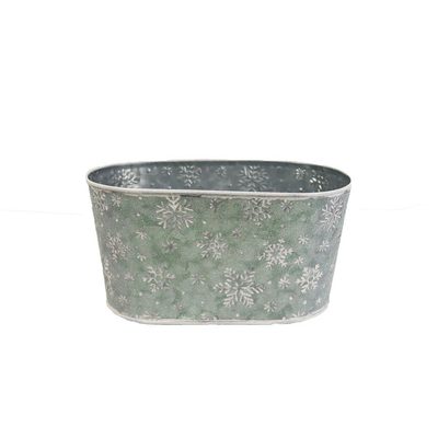 Květináč plechový K2866 - 22.5 x14 x 11.5 cm{% if product.brand.name %} – Morex{% endif %}