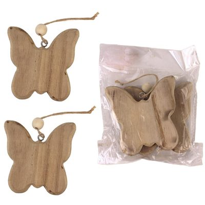 Dekorace motýl, 2ks D4103-20 - 9,7 x 10 x 1.50 cm{% if product.brand.name %} – {% endif %}