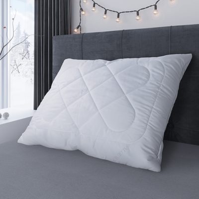 Polštář kuličkový Alaska zip 70x90cm 900g bílý – fotka 2