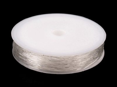 Pruženka / gumička kulatá Ø0,8 mm{% if variant.name %} – 2 transparent{% endif %}