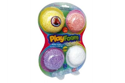 PlayFoam® Modelína/Plastelína kuličková 4 barvy na kartě 18x27x4cm{% if product.brand.name %} – PEXI{% endif %}