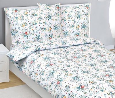 Povlečení bavlněné Modrá,Žlutá,Červená 90/282{% if product.brand.name %} – Bellatex{% endif %}