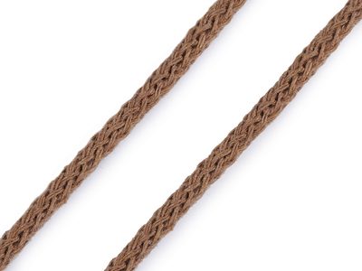 Oděvní šňůra / příze macrame Ø4 mm návin 100 metrů{% if variant.name %} – 3 (275) režná přírodní{% endif %}