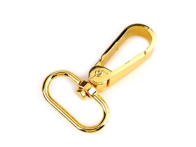 Kovová karabina průvlek 25 mm 2ks{% if variant.name %} – 4 žluté zlato{% endif %}