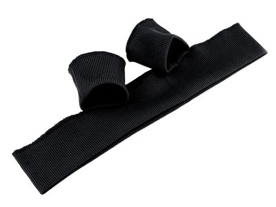 Elastické náplety šíře 7 cm sada (2x rukáv, 1x pás){% if variant.name %} – 3 (001) černá{% endif %}