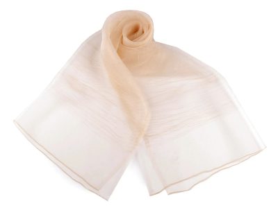 Společenský šátek / šála s obsahem hedvábí a lurexem dvouvrstvý 70x190 cm{% if product.brand.name %} – Stoklasa{% endif %}