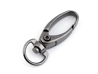 Kovová karabina průvlek 10 mm 2ks{% if variant.name %} – 4 nikl černý{% endif %}