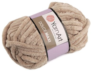 Dolce Maxi 200 g - Pletací žinylková příze 70m{% if variant.name %} – 3 (747) béžová{% endif %}