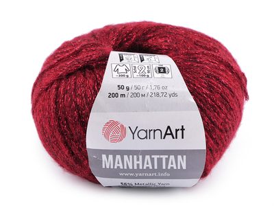 Manhattan příze 50g na pletení{% if variant.name %} – 5 (913) červená{% endif %}