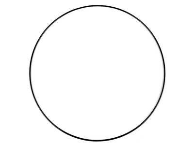Kovový kruh pro lapač snů Ø30 cm{% if variant.name %} – 2 černá lakovaná{% endif %}