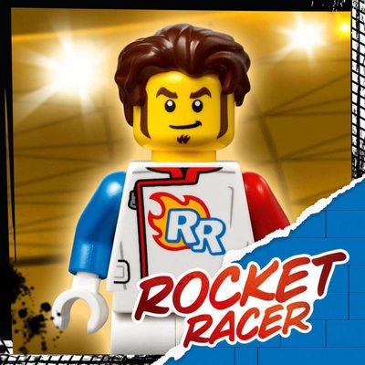 LEGO City Kaskadérská motorka s raketovým pohonem 60298 – fotka 4