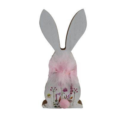 VELIKONOČNÍ DEKORACE zajíc D7136/2 - 19.5 cm{% if product.brand.name %} – Morex{% endif %}