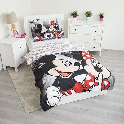 Povlečení Mickey a Minnie v New Yorku 02 micro 140/200, 70/90 – fotka 2