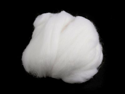 Ovčí rouno 20 g česané{% if variant.name %} – 1 bílá{% endif %}