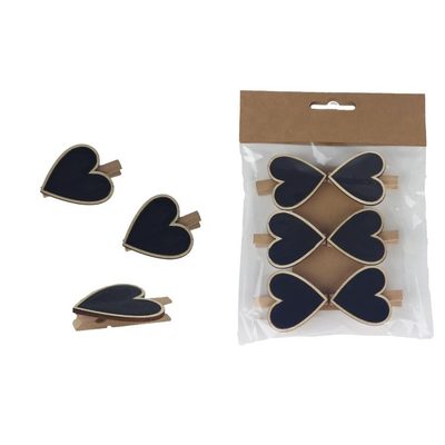 Srdce na klipu, 6 ks D5282 - 4 x 4,7 x 1,8 cm{% if product.brand.name %} – Morex{% endif %}