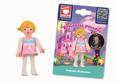 Igráček s pohádkou Královská pohádka – Princezna Zlatovláska – fotka 2