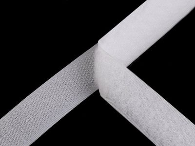 Suchý zip háček + plyš šíře 20 mm bílý metráž{% if product.brand.name %} – Galanterka{% endif %}