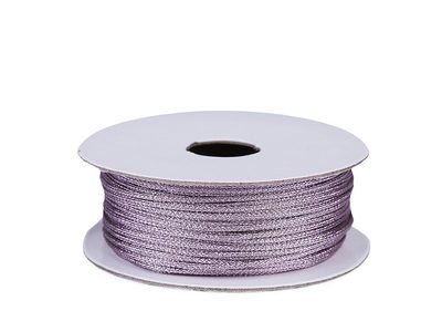 Lurexová šňůrka / provázek Ø1 mm{% if variant.name %} – 4 fialová sv.{% endif %}