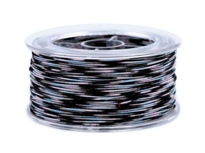 Šňůrka Ø0,8 mm duhová návin 50m{% if variant.name %} – 5 černá - multikolor{% endif %}