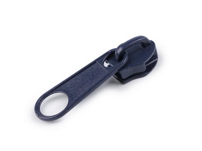 Jezdec ke spirálovým zipům 10 mm 2ks - 330 modrá tmavá