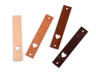 Kožený štítek srdce 12x70 mm{% if product.brand.name %} – Stoklasa{% endif %}