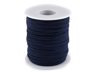 Pruženka plochá šíře 3 mm návin 50 METRŮ{% if variant.name %} – 6 modrá tmavá{% endif %}