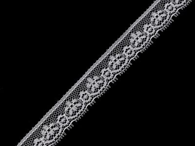 Silonová krajka šíře 18 mm návin 22,5 metrů{% if variant.name %} – bílá{% endif %}