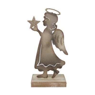 Dekorační anděl K3440/1 - 12 × 5.5 x 22 cm{% if product.brand.name %} – Morex{% endif %}