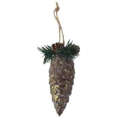Dekorace šiška k zavěšení D7193/2 - 15×5.5×5.5 cm{% if product.brand.name %} – {% endif %}