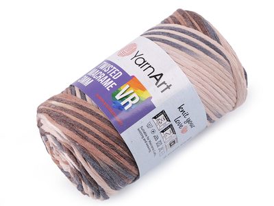 Pletací příze Twisted Macrame 250 g{% if variant.name %} – 5 (928) béžová světlá{% endif %}