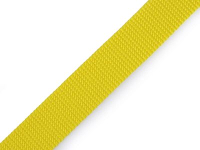 Popruh polypropylénový šíře 25 mm návin 25 metrů{% if variant.name %} – 5 žlutá{% endif %}