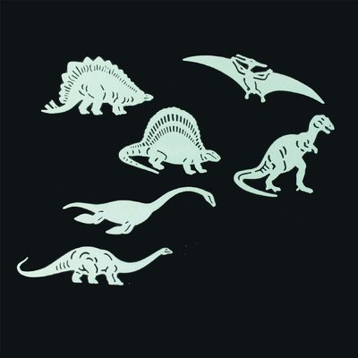 Tvary dinosaurus - svítí ve tmě – fotka 3