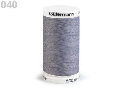 Polyesterové nitě návin 500 METRŮ{% if variant.name %} – 040 Gull Gray{% endif %}