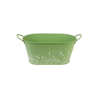 Květináč plechový K2594/1 - 22 x 12,5 x 10,5 cm{% if product.brand.name %} – Morex{% endif %}