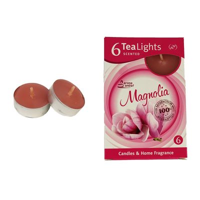 Svíčka čajová MAGNOLIA 6ks MSC-TL1016{% if product.brand.name %} – Morex{% endif %}