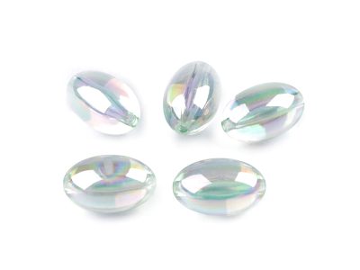 Plastové korálky olivy 13x20 mm 10 g{% if variant.name %} – 5 mentolová {% endif %}