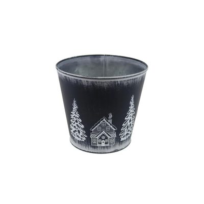 Květináč plechový K3749/2 - dia 14,5 x 13 cm{% if product.brand.name %} – Morex{% endif %}