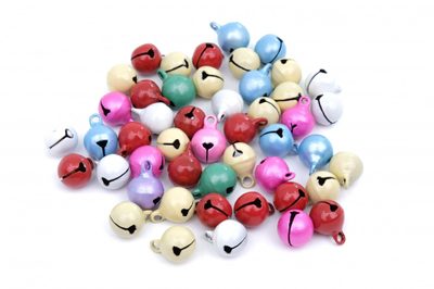 Rolnička kovová vedo 10mm matné 10 kusů mix barev{% if product.brand.name %} – Galanterka{% endif %}