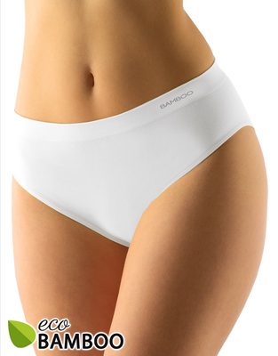 Dámské kalhotky klasické Eco Bamboo{% if variant.name %} – bílá - S/M{% endif %}