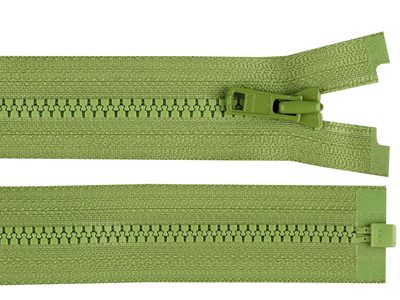 Kostěný zip YKK No 3 délka 35 cm{% if variant.name %} – 537 zelená sv.{% endif %}