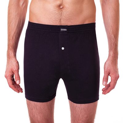 Boxerky jednobarevné COTTON BOXER BU858765{% if variant.name %} – černá - M{% endif %}
