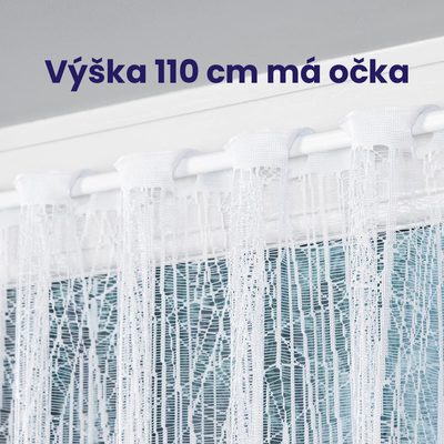 Kusová záclona Treda 110x200 cm – fotka 1