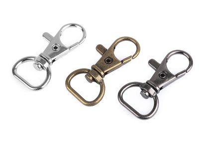 Kovová karabina průvlek 12 mm 2 ks{% if product.brand.name %} – Galanterka{% endif %}