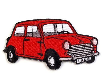 Nažehlovačka auto, traktor, loď{% if variant.name %} – 6 červená auto{% endif %}