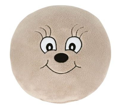 Polštářek Kulička Béžová 65/027 průměr 35 cm{% if product.brand.name %} – Bellatex{% endif %}