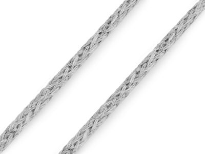 Oděvní šňůra / příze macrame Ø4 mm návin 100 metrů{% if variant.name %} – 4 (100) šedá sv.{% endif %}