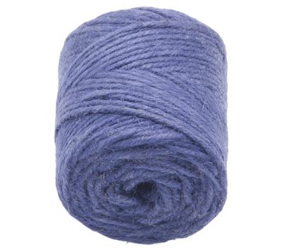 Jutový motouz - cívka Modrá 2526/560 cívka 200g, cca 60 m, průměr 3.5 mm{% if product.brand.name %} – Bellatex{% endif %}