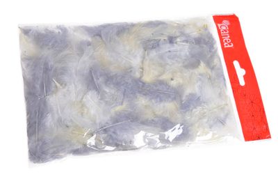 Peří MIX 10 g - bílá/krémová/šedá{% if product.brand.name %} – Canea{% endif %}