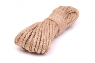Šnůra pletená JUTOVÁ 3 mm návin 20m{% if product.brand.name %} – Galanterka{% endif %}