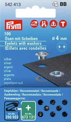 Průchodky 4 mm s podložkou 100 ks{% if product.brand.name %} – VTC{% endif %}